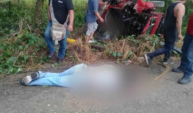 Muere policía en accidente automovilístico en Cárdenas