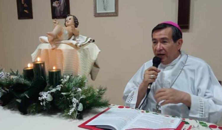 Desea Iglesia Católica paz y bendiciones a tabasqueños por Año Nuevo