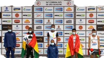 Africanos ganan carrera de San Silvestre en Sao Paulo