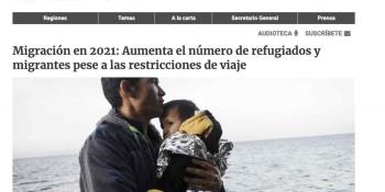 84 millones de personas en el mundo se vieron obligadas a migrar durante 2021: ONU