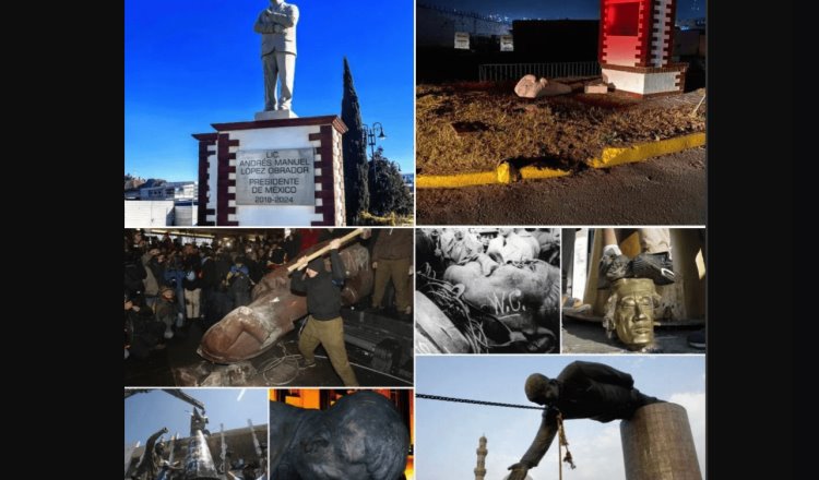 “Los gobiernos de un solo hombre caen”: Roberto Madrazo sobre estatua de AMLO