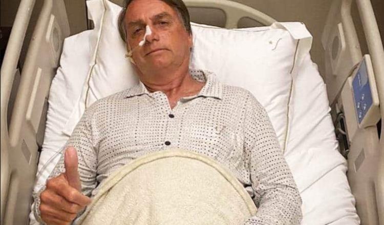 Hospitalizan a Jair Bolsonaro, presidente de Brasil por posible obstrucción intestinal