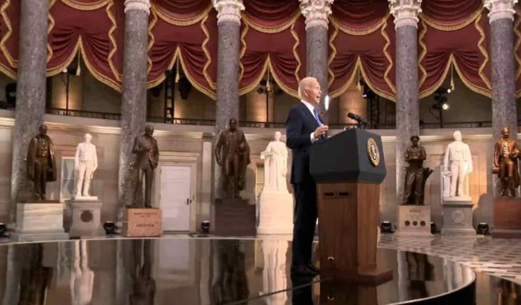 Asalto al Capitolio fue ‘una insurrección armada’: Biden