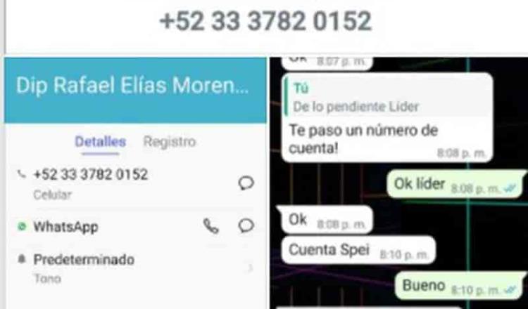 Hackean “WhatsApp” de Rafael Sánchez Cabrales para extorsionar