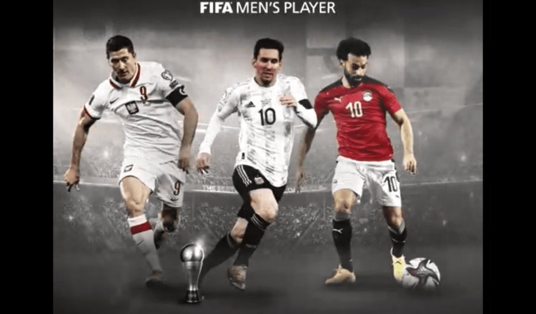 Lewandowski, Salah y Messi, finalistas para Mejor Jugador de la FIFA