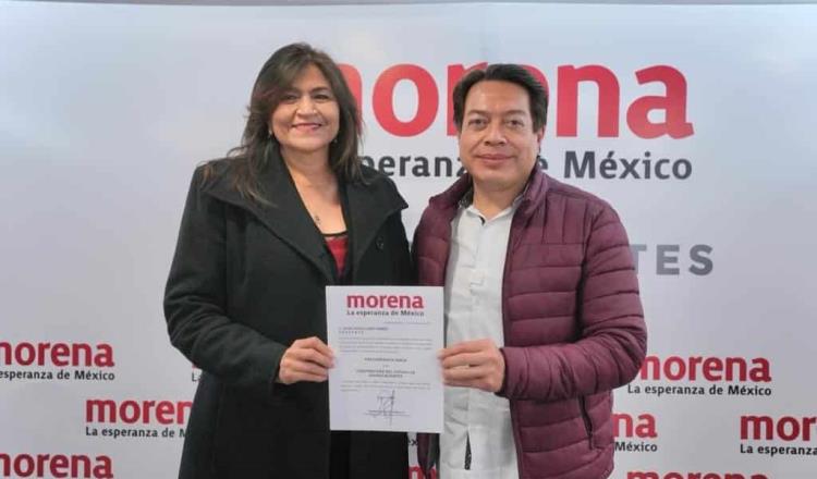 Morena tiene precandidata única a la gubernatura de Aguascalientes