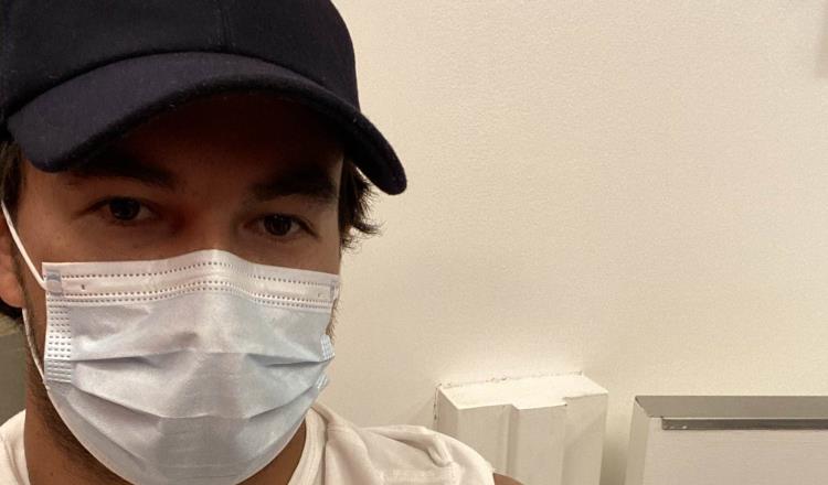 Se vacuna ‘Checo’ Pérez contra el coronavirus