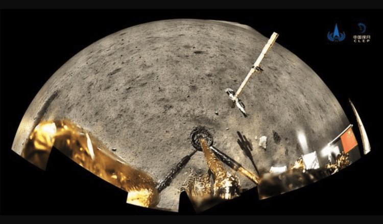 Sonda china Chang’e 5 encuentra evidencia de agua en la superficie lunar