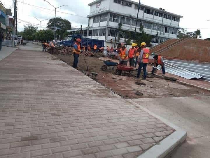 Desmantelan obra recién hecha por SEDATU… en Cunduacán