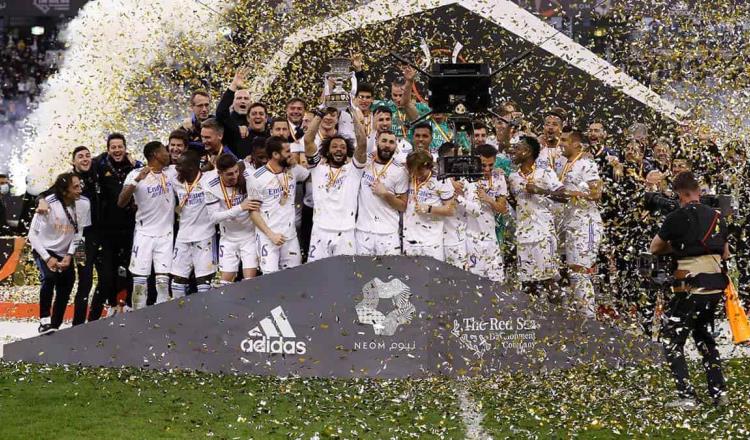 Real Madrid gana la Supercopa de España al Athletic de Bilbao