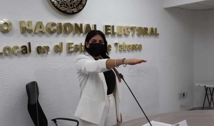 Asume Elizabeth Tapia delegación del INE en Tabasco