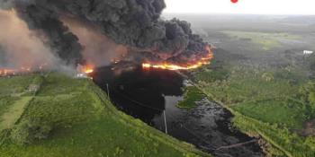 A falta de mantenimiento y vigilancia en ductos de Pemex, atribuye PVEM incendio en La Venta