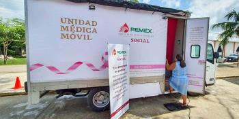 Continúa Pemex jornada de mastografías gratuitas en Tabasco; conoce las fechas y sedes para tu municipio