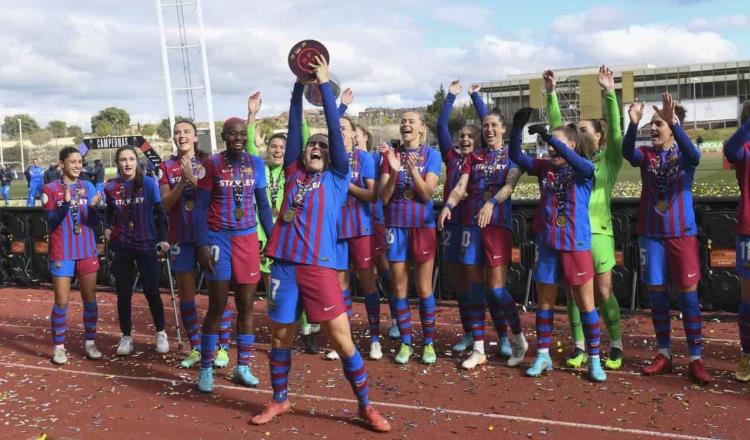 Barcelona se proclama campeón de la Supercopa de España femenil
