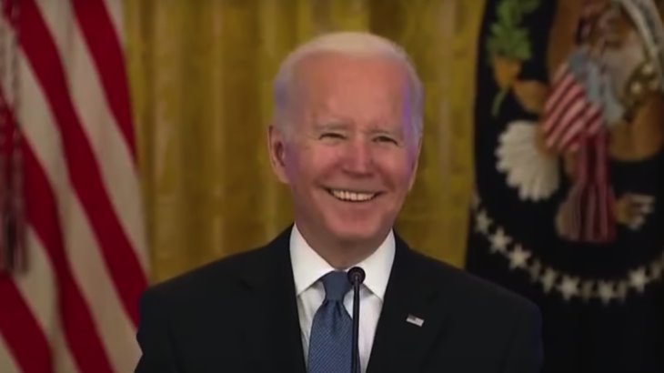 Insulta Biden a reportero tras rueda de prensa en La Casa Blanca