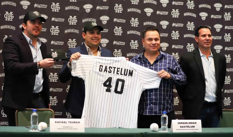 Mariachis de Guadalajara presenta a Sergio Omar Gastélum como su nuevo manager en la LMB