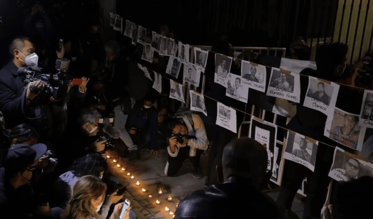 Periodistas se manifestaron en el país para protestar contra compañeros asesinados
