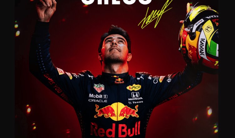Red Bull festeja el cumpleaños del ‘Ministro de Defensa’: Checo Pérez