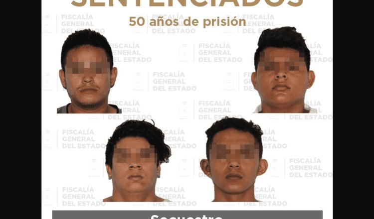 Condenan a 50 años de prisión a cuatro secuestradores de menor en Huimanguillo