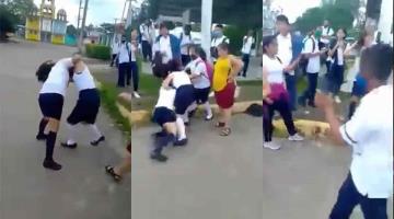 Alumnas de secundaria protagonizan pelea en Huimanguillo, tras regreso a clases presenciales