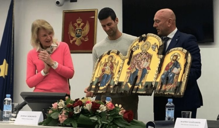 Reconocen a Djokovic como “ciudadano de honor” en Montenegro