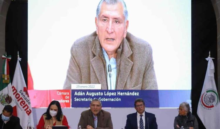 Adán Augusto López celebra eliminación de la Comisión de Veracruz