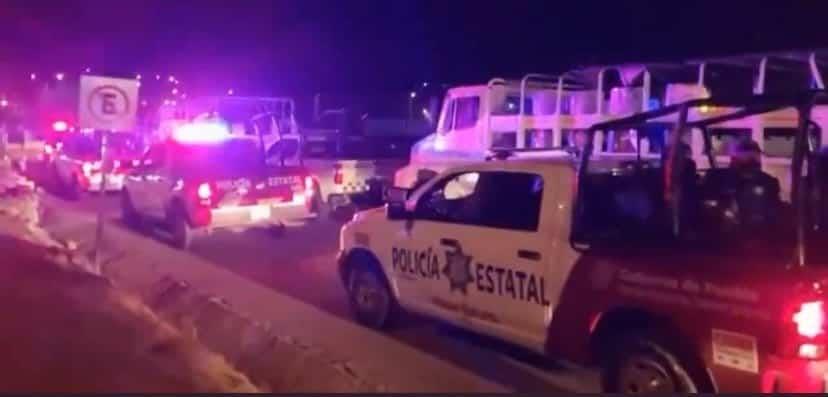 Con fuerte operativo, trasladan de penal en Puebla a 24 internos de alta peligrosidad