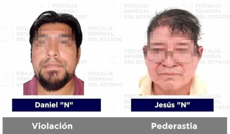 Detienen a adulto mayor por pederastia en Centla