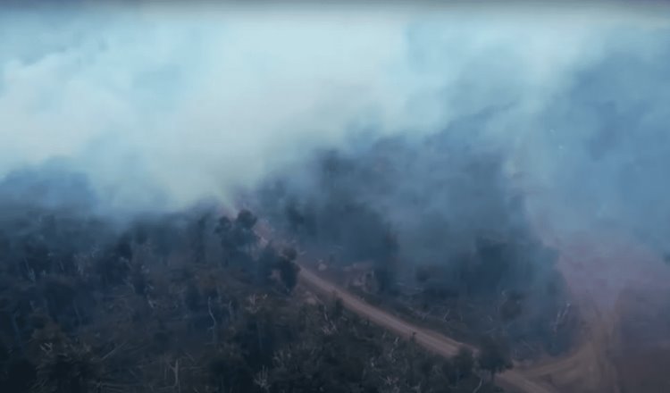 Incendio en Tierra del Fuego cumple una semana sin control