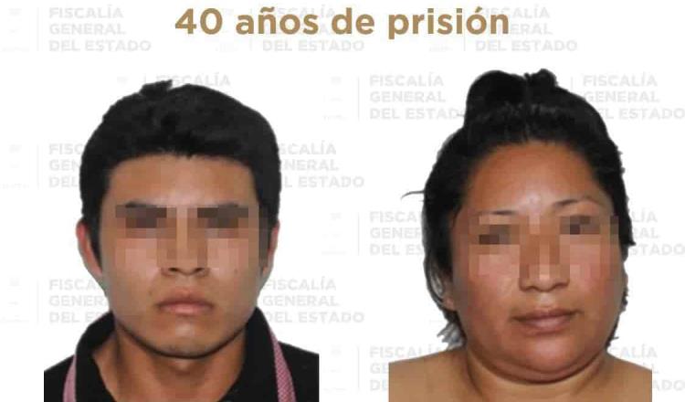 Dan 40 años de prisión a dos por secuestro en Cunduacán