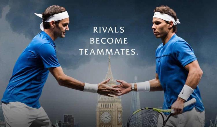 Federer y Nadal prometen jugar juntos la Laver Cup