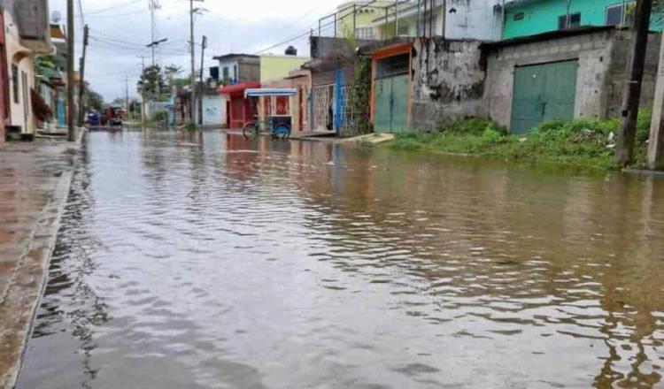 En Macuspana hay 70 familias afectadas por desbordamiento de ríos