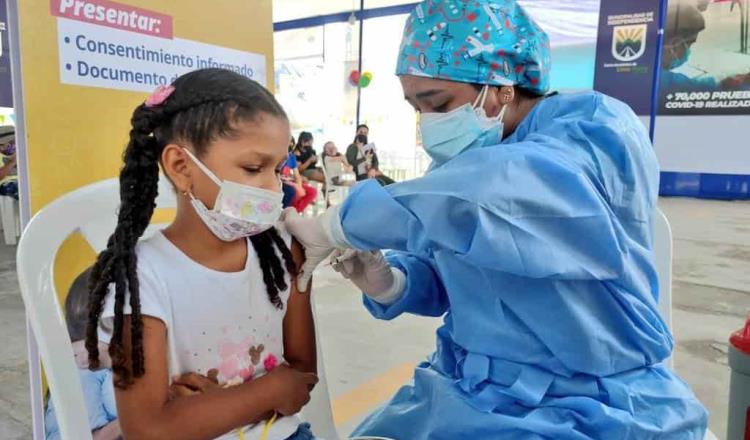 Más de 890 mil niños han sido vacunados contra el COVID en Perú