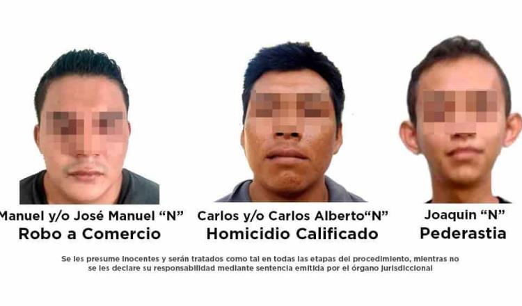 Arrestan a presunto homicida en Centla