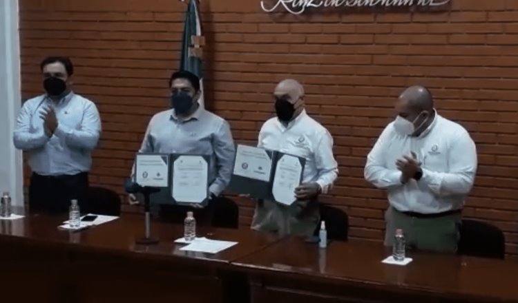 Signan UO y Coparmex convenio de colaboración