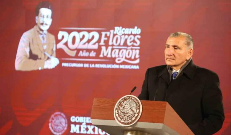 Reitera Adán Augusto López que no buscará la presidencia del país en 2024