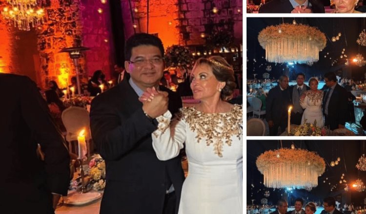 Director del Tecnológico de Centla acudió a boda de Elba Esther
