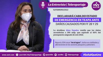 Declarará cabildo estado de emergencia en Teapa ante daños causados por FF 28 y 29