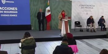 Entre ambos gobiernos no debe haber confrontación, expresa gobernadora de Chihuahua a AMLO