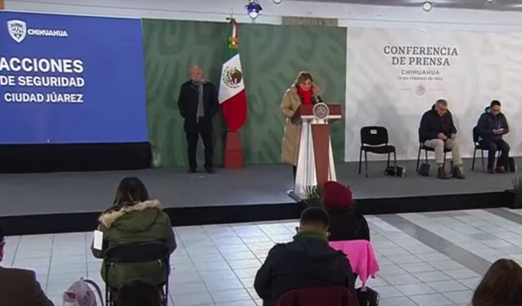Entre ambos gobiernos no debe haber confrontación, expresa gobernadora de Chihuahua a AMLO