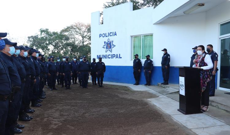 Considera Ayuntamiento de Jalpa de Méndez contar con las suficientes patrullas para la Policía Municipal
