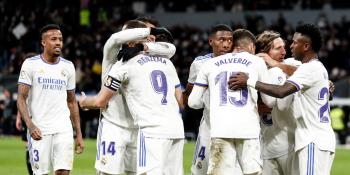 Real Madrid golea y se afianza en la cima de LaLiga