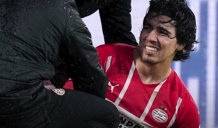 “El Guti” Gutiérrez sufre dura lesión con el PSV