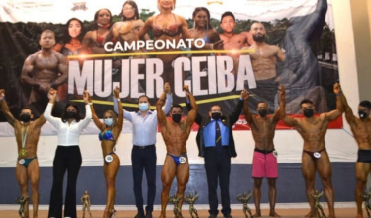 Concluye primera edición del Campeonato “Mujer Ceiba” de físicoconstructivismo en Tabasco