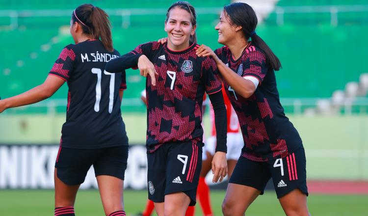 Tri Femenil golea 8-0 a Antigua y Barbuda rumbo al Mundial de 2023