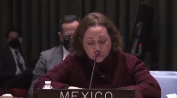 En reunión de la ONU, México pide a Rusia que cumpla su compromiso de no invadir a Ucrania