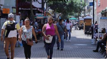 Regresa Tabasco a semáforo verde y ciudadanos abarrotan la Zona Luz