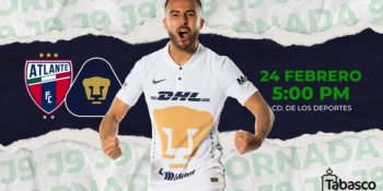 Pumas Tabasco busca salir del fondo en visita al Atlante