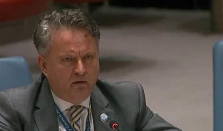 Rusia debe parar la guerra, piden embajador de Ucrania ante la ONU
