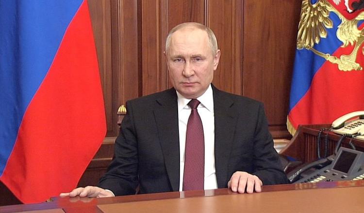 “Es una medida a la que nos vimos obligados”: Putin sobre operación militar en Ucrania